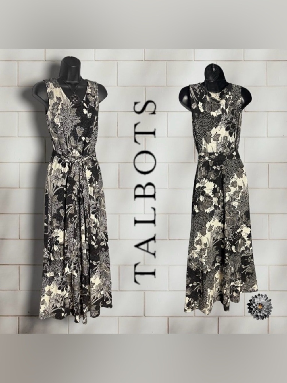 GORGEOUS!! Talbots Floral Maxi Dress Size XS